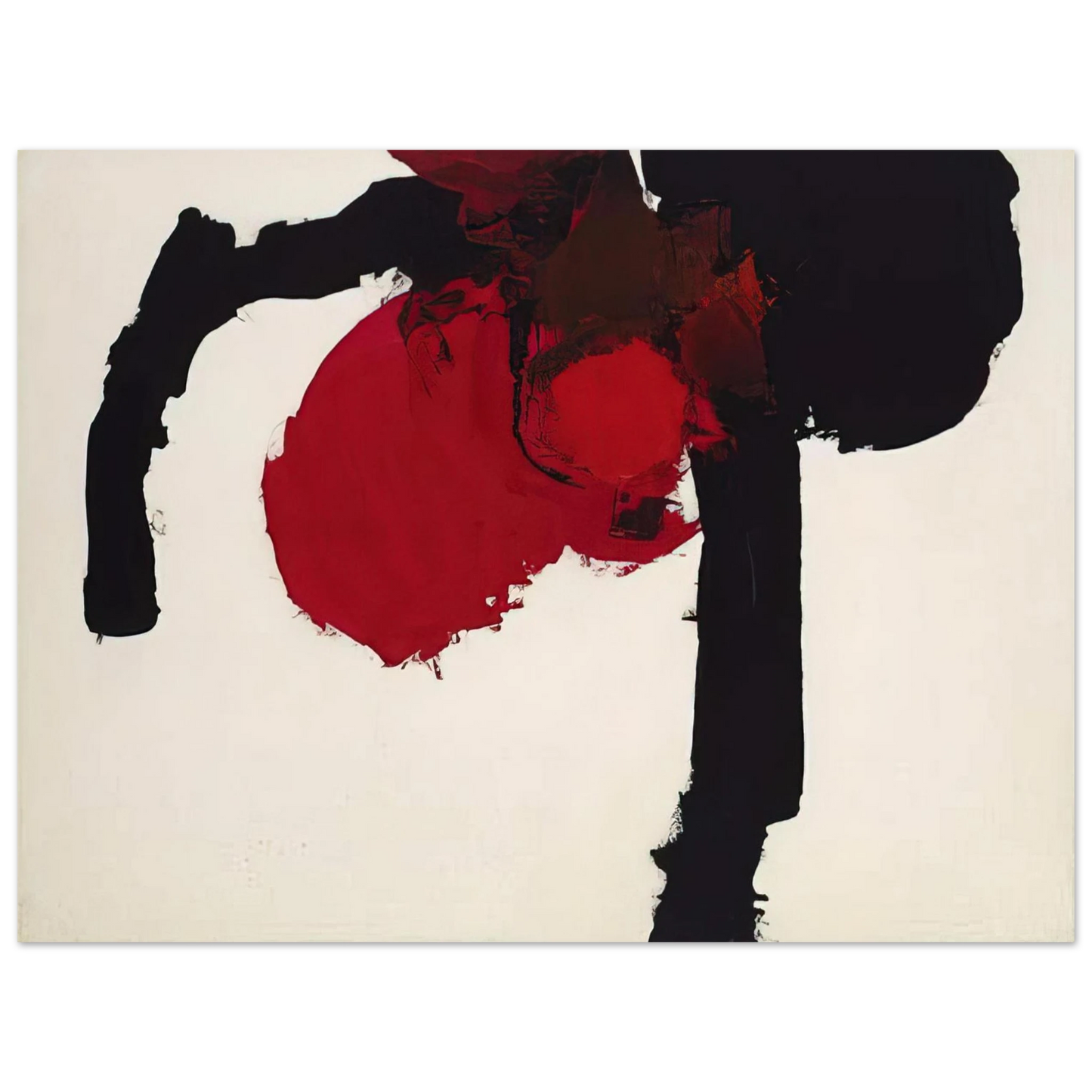 Luis Feito - COMPOSITION 1964 75x100 cm / 30x40inches Fine Art Poster