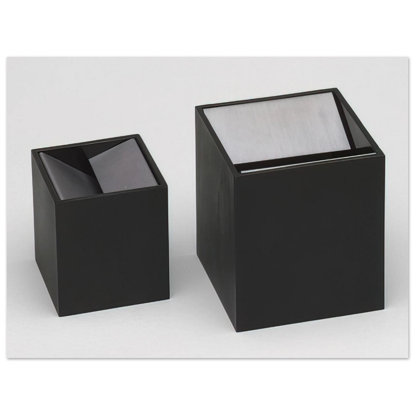 Bruno Munari - Cubo Ashtray design - 1957 75x100 cm / 30x40inches Fine Art Poster