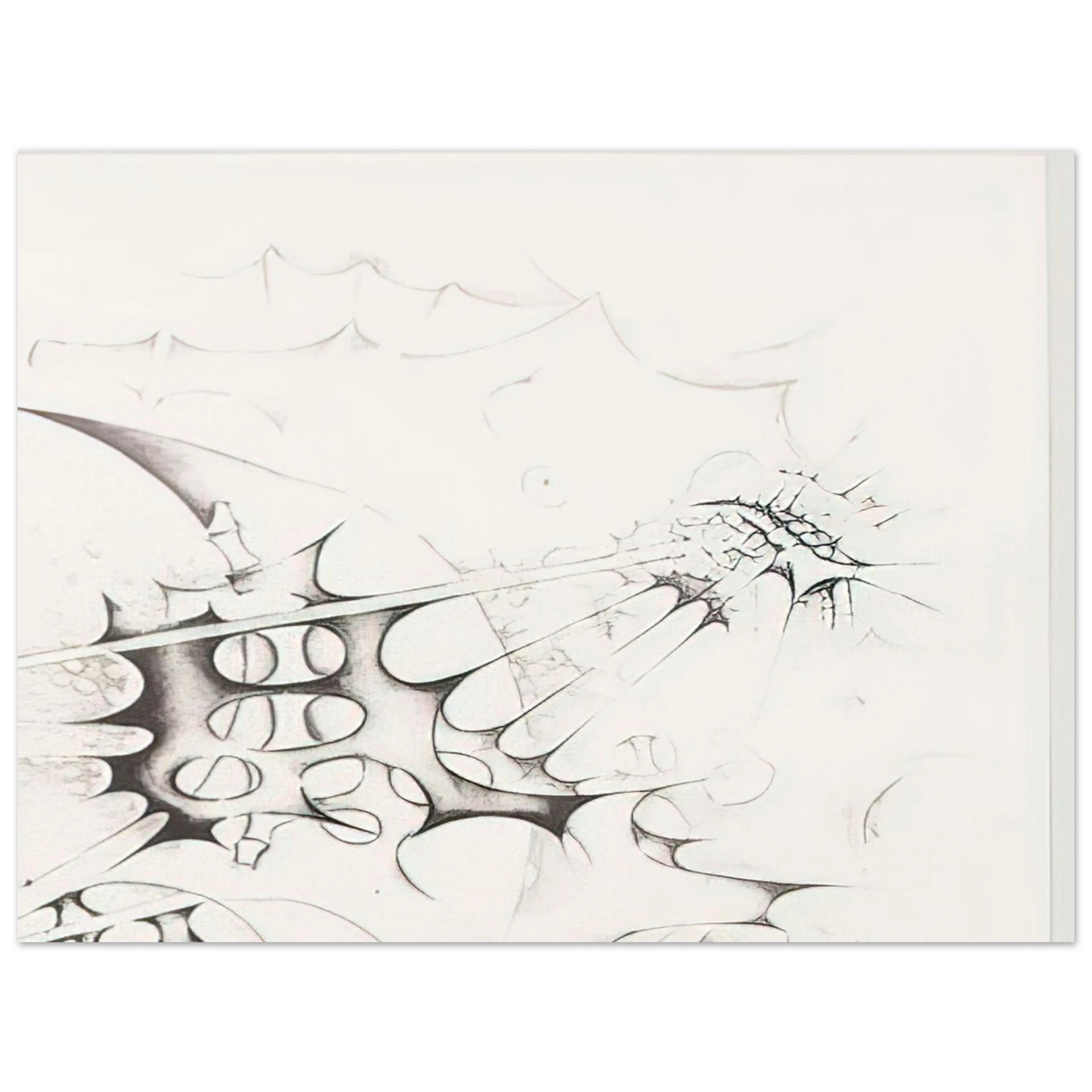 Lee Bontecou - PIRATES 1982 75x100 cm / 30x40inches Fine Art Poster