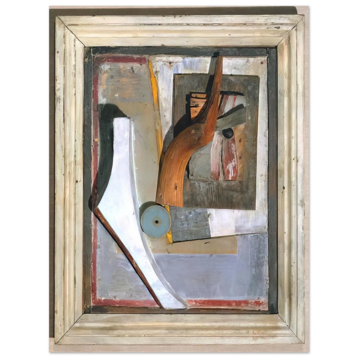 Kurt Schwitters - RELIEF IN RELIEF 1945 75x100 cm / 30x40inches Fine Art Poster