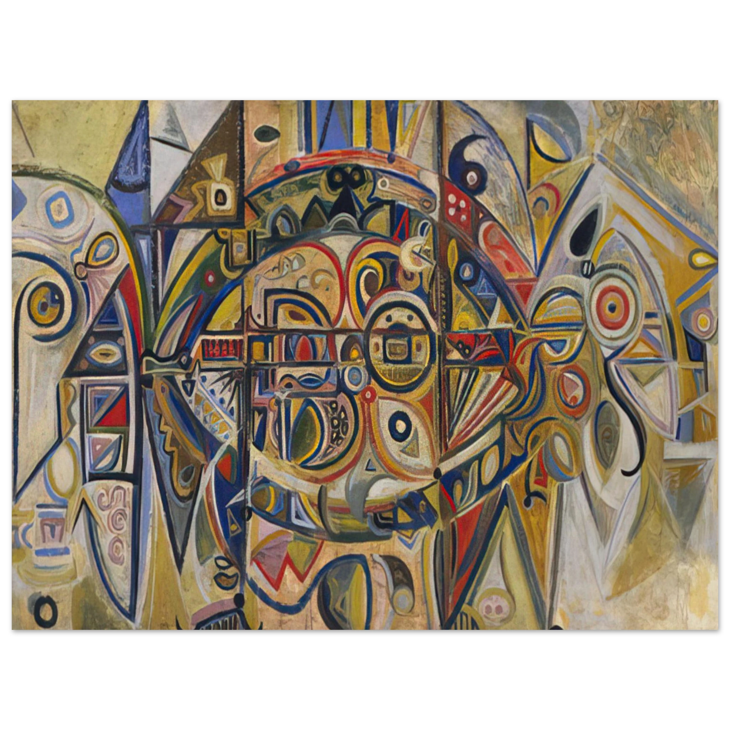 Richard Pousette-Dart - Desert - 1940 75x100 cm / 30x40inches Fine Art Poster