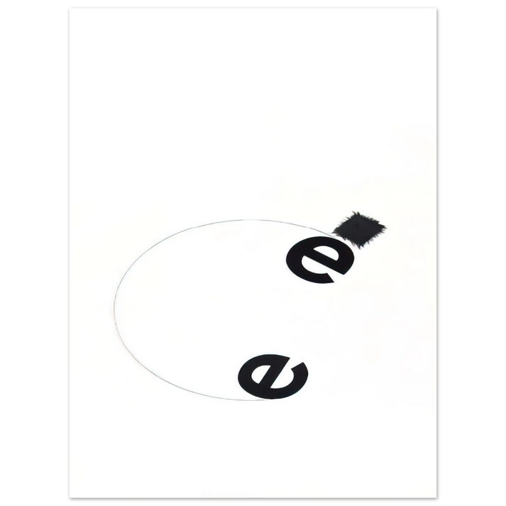 Mira Schendel - Mira Schendel Toquinhos 1972 - 1972 Brazil 75x100 cm / 30x40inches Fine Art Poster