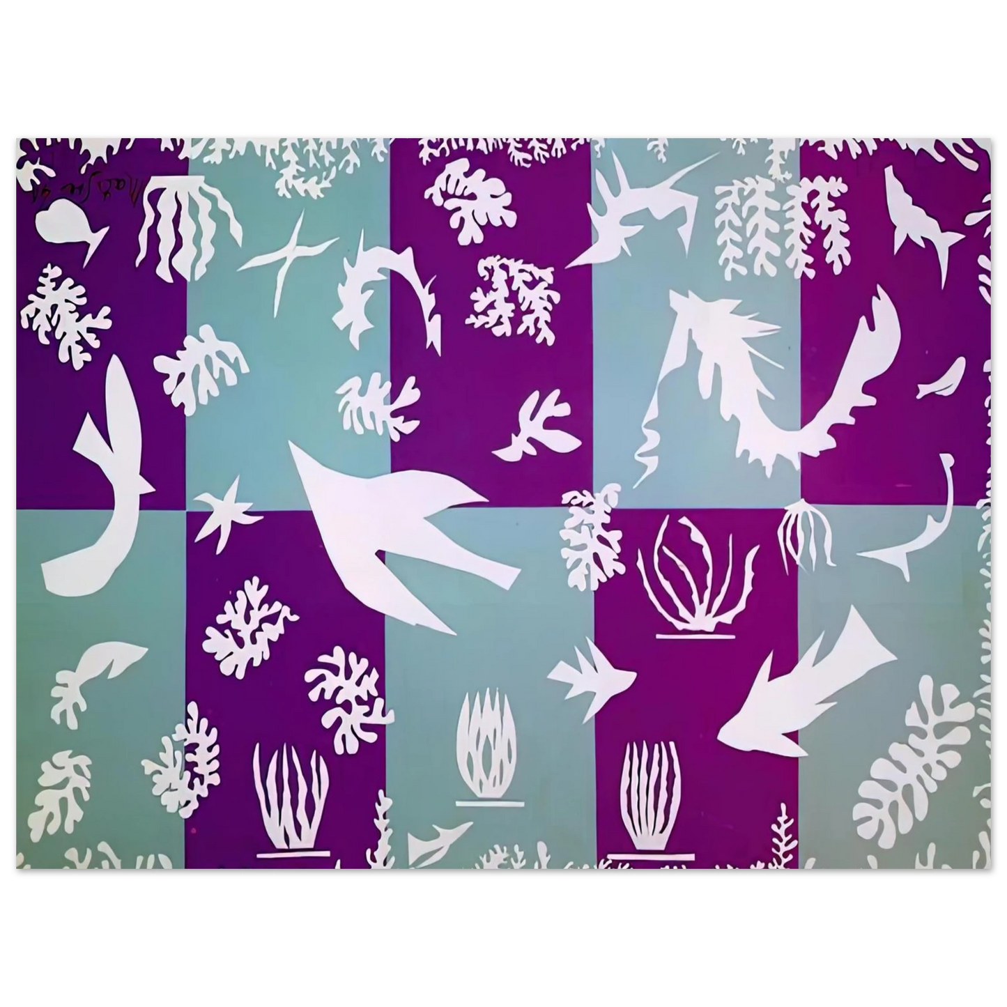 Henri Matisse - POLYNESIA LA MER 1946 75x100 cm / 30x40inches Fine Art Poster