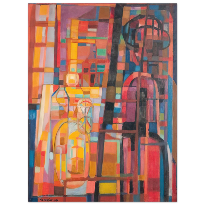 Alfred Manessier - Soirée d'octobre - 1946 75x100 cm / 30x40inches Fine Art Poster