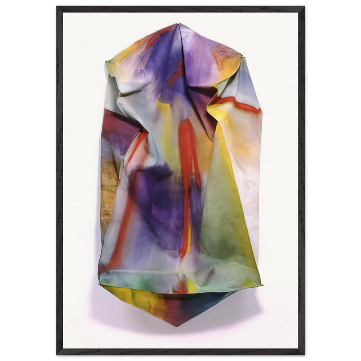 Wall Forest - Sam Gilliam 70x100 cm / 28x40 inches Framed Art Print – Black Wooden Frame
