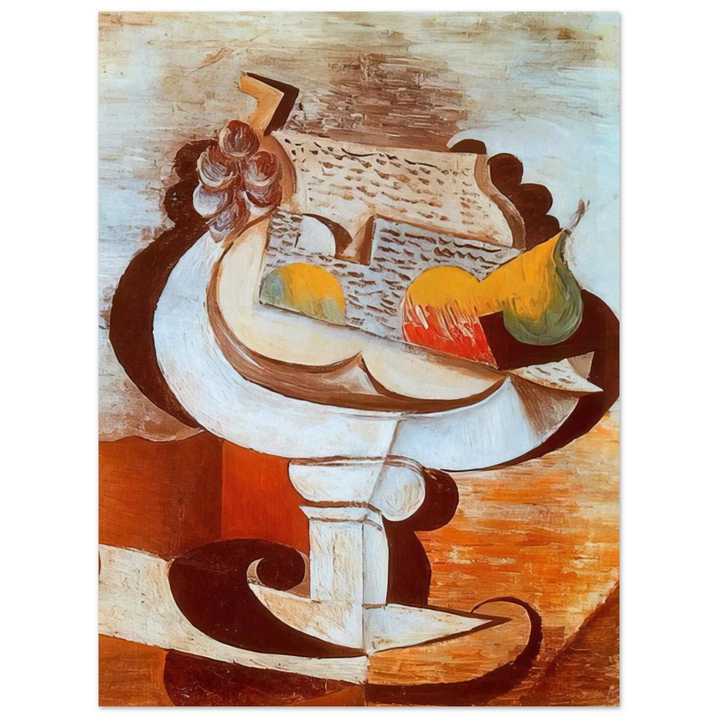 Pablo Picasso - Fruit dish 75x100 cm / 30x40inches Fine Art Poster