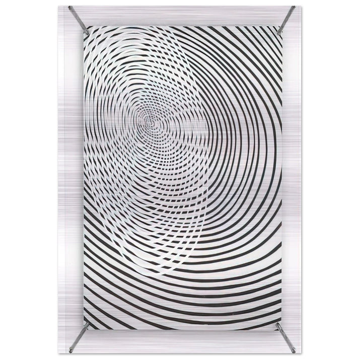 SPIRALES 1967 - Jesus Rafael Soto Brushed Aluminum Print - 70x100 cm / 28x40 inches | Jesus Rafael Soto Aluminum Print | Jesus Rafael Soto Prints