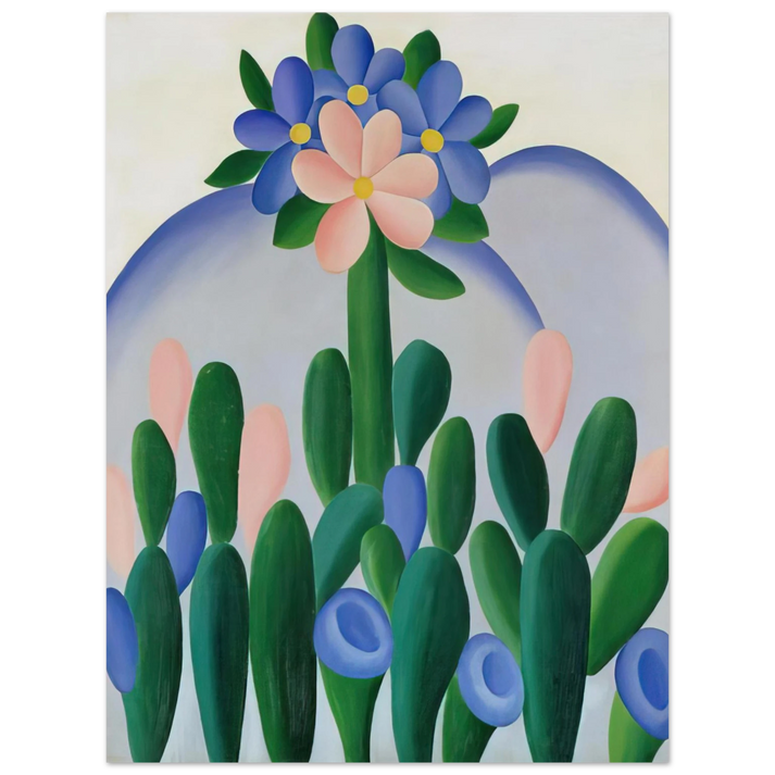 Tarsila do Amaral - Manacá 75x100 cm / 30x40inches Fine Art Poster