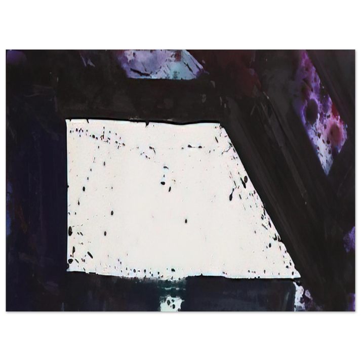 Sam Francis - Untitled Purple Edge 75x100 cm / 30x40inches Fine Art Poster