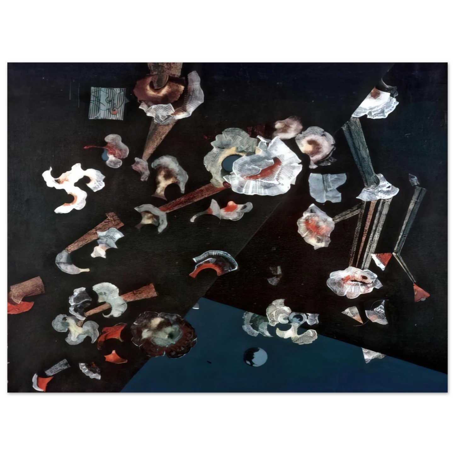 Max Ernst - Flowers of seashells 75x100 cm / 30x40inches Fine Art Poster