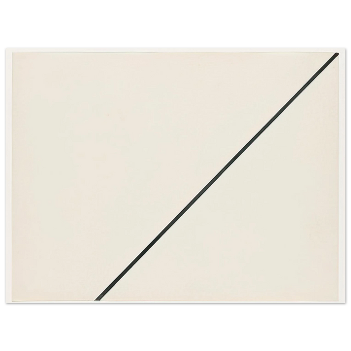 Ellsworth Kelly - Diagonal 75x100 cm / 30x40inches Fine Art Poster