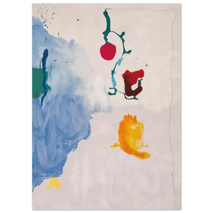 Helen Frankenthaler - Eve - 1995 Wall art - 30x40 cm / 12x16 Inches - Fine Art Poster - -