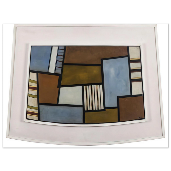 Carmelo Arden Quin - Mad II - 1945 75x100 cm / 30x40inches Fine Art Poster