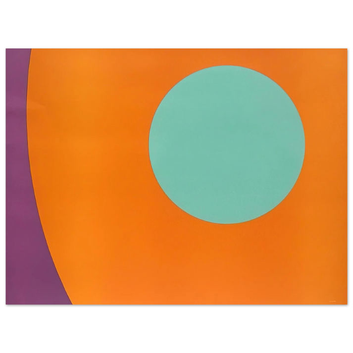 Alexander Liberman - Untitled Abstract - 1962 75x100 cm / 30x40inches Fine Art Poster