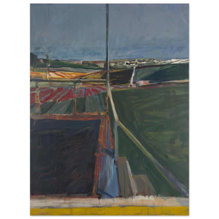 Richard Diebenkorn - View from the Porch 75x100 cm / 30x40inches Fine Art Poster