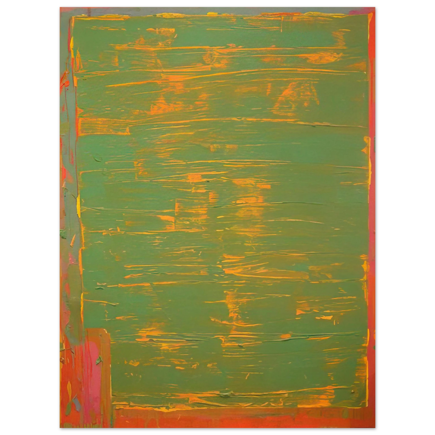 John Hoyland - 22.8.74 - 1974 75x100 cm / 30x40inches Fine Art Poster