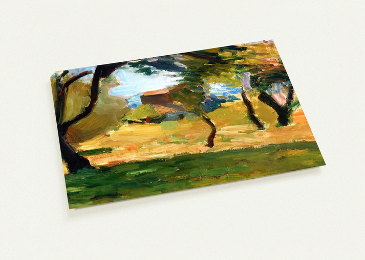 CORSICAN LANDSCAPE 1898 1 By Henri Matisse Pack of 10 Post Cards | Henri Matisse Post Cards | A6 (10.5 x 14.8 cm) - 4.1 x 5.8 inches