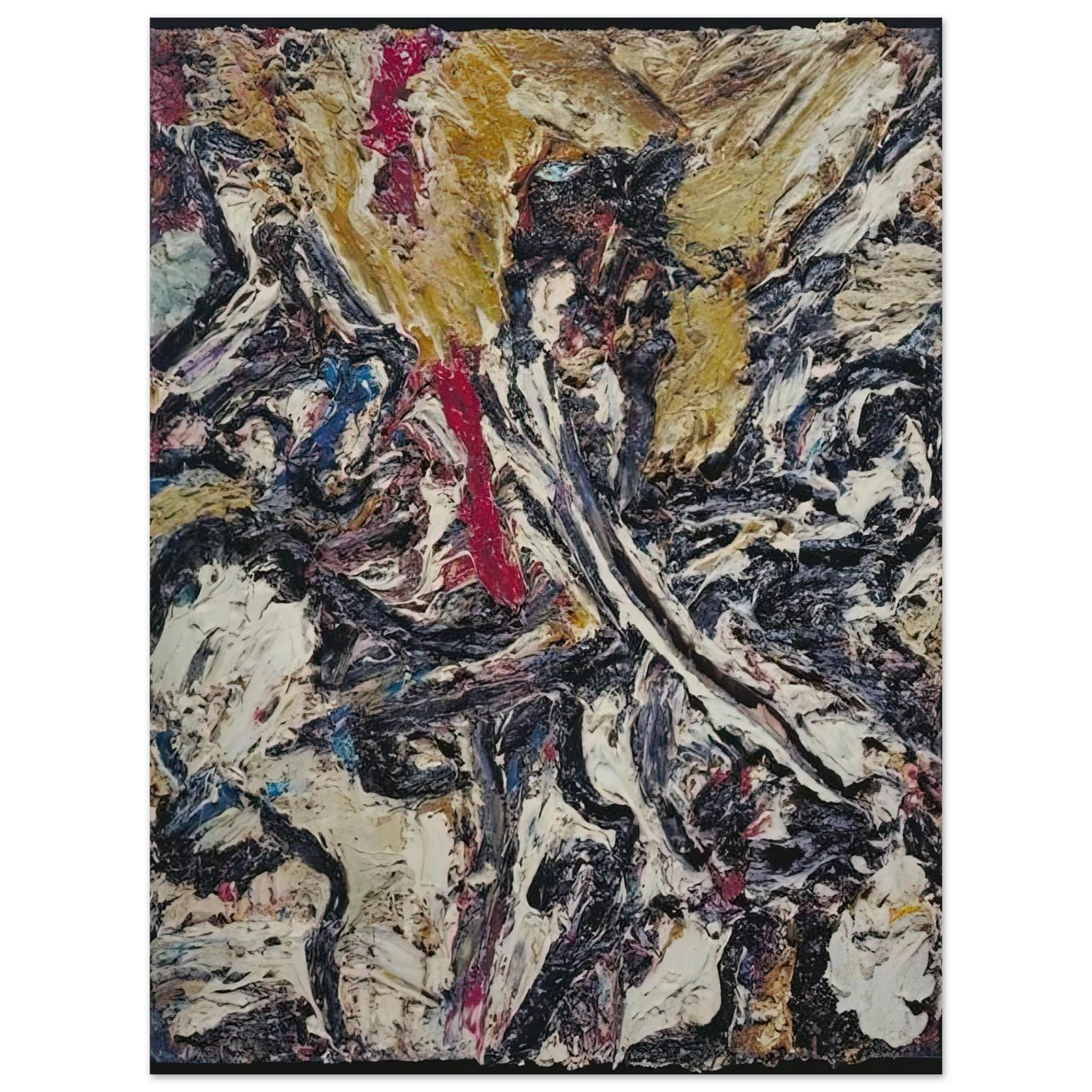 Frank Auerbach - STUDY AFTER TITIAN II 75x100 cm / 30x40inches Fine Art Poster