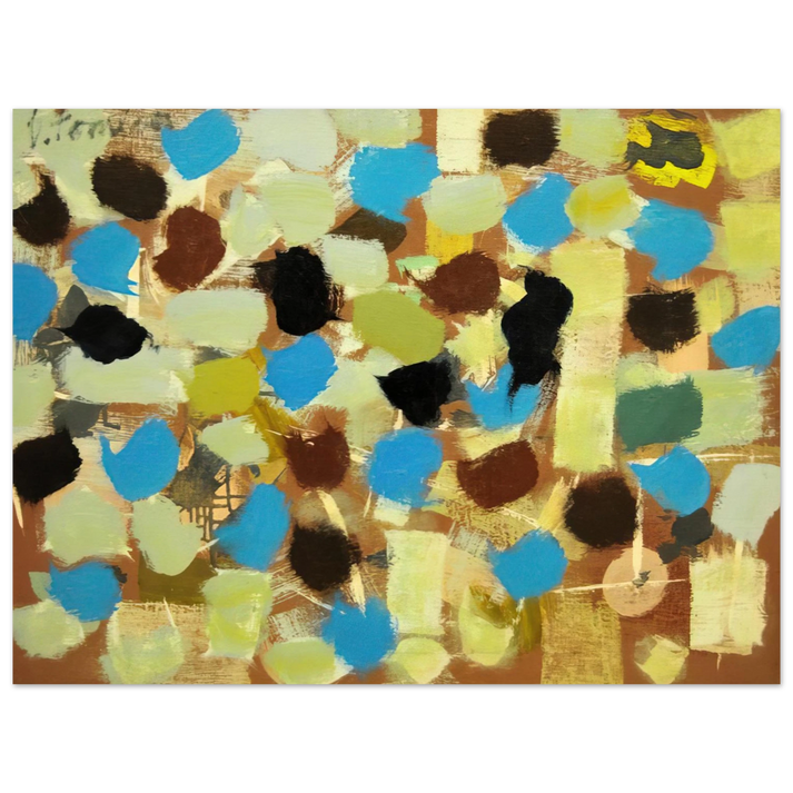 Bradley Walker Tomlin - Number 7 - 1953 75x100 cm / 30x40inches Fine Art Poster