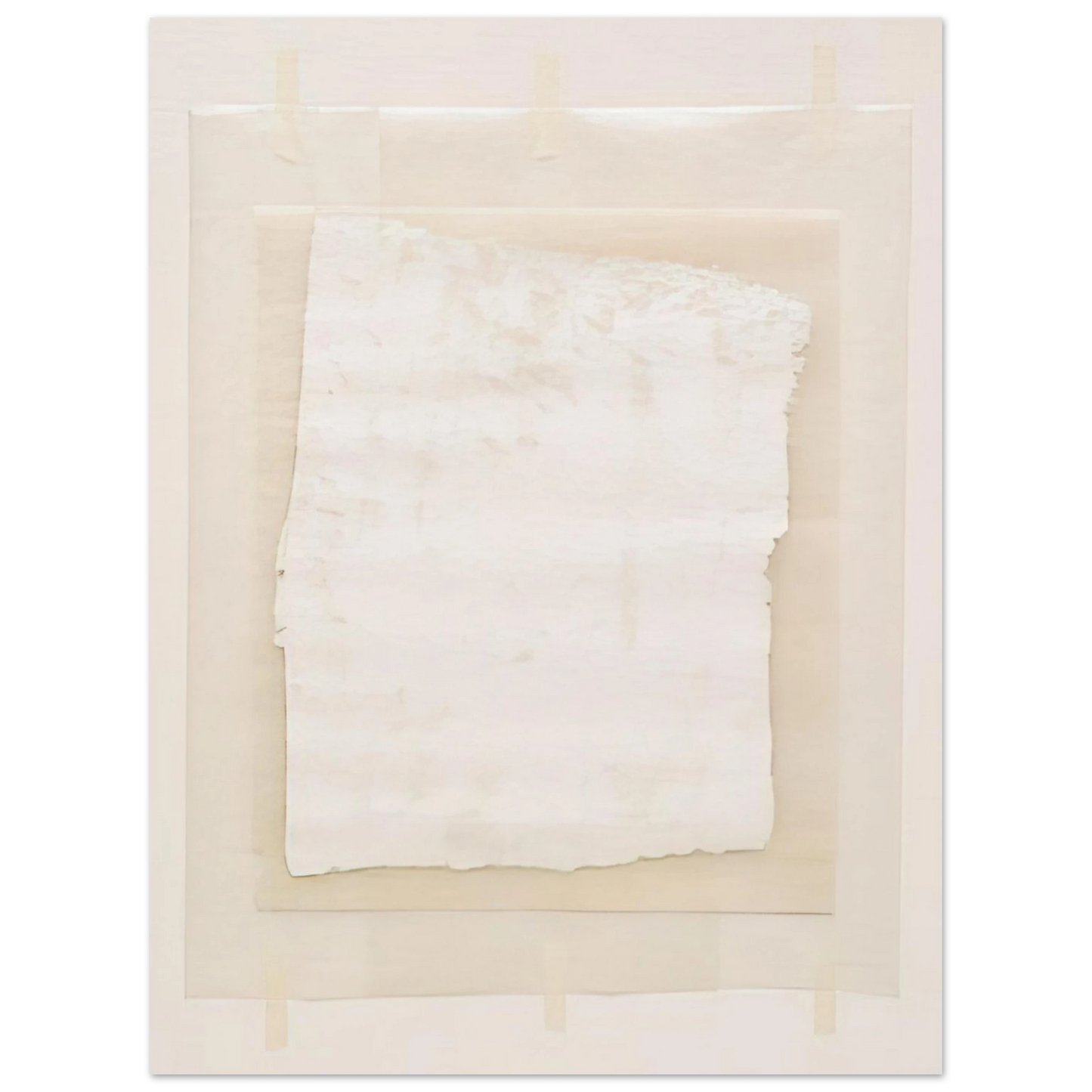 Robert Ryman - Surface Veil - 1970 75x100 cm / 30x40inches Fine Art Poster