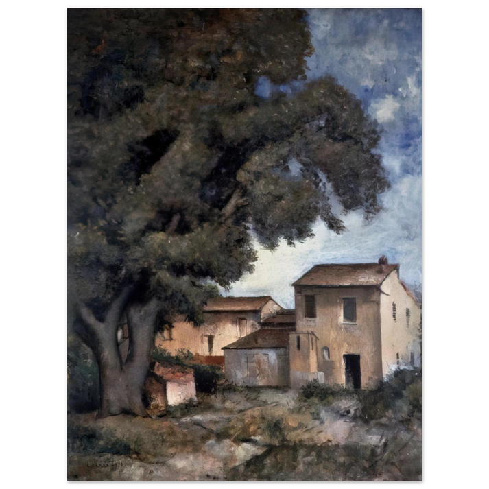 Carlo Carra - MERIGGIO 1927 75x100 cm / 30x40inches Fine Art Poster