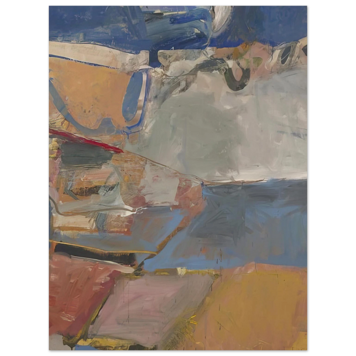 Richard Diebenkorn - Berkeley #22 75x100 cm / 30x40inches Fine Art Poster