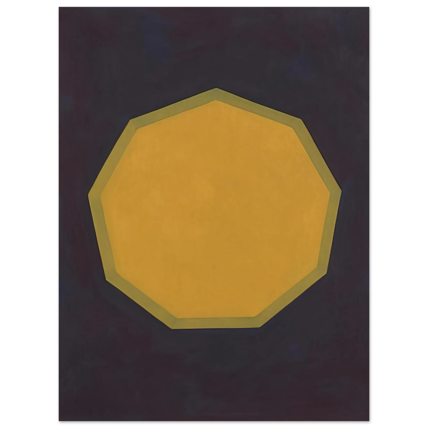 Sol LeWitt - Nine-Sided Figure 75x100 cm / 30x40inches Fine Art Poster