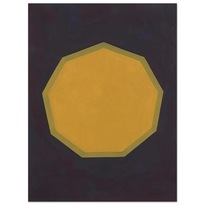 Sol LeWitt - Nine-Sided Figure 75x100 cm / 30x40inches Fine Art Poster