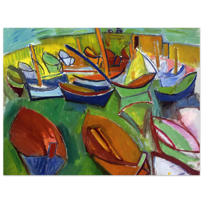 Raoul Dufy - MARTIGUES 1907 75x100 cm / 30x40inches Fine Art Poster