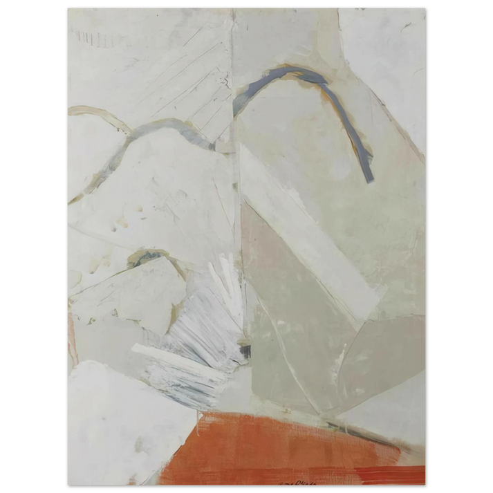 Kenzo Okada - Untitled - 1960 75x100 cm / 30x40inches Fine Art Poster