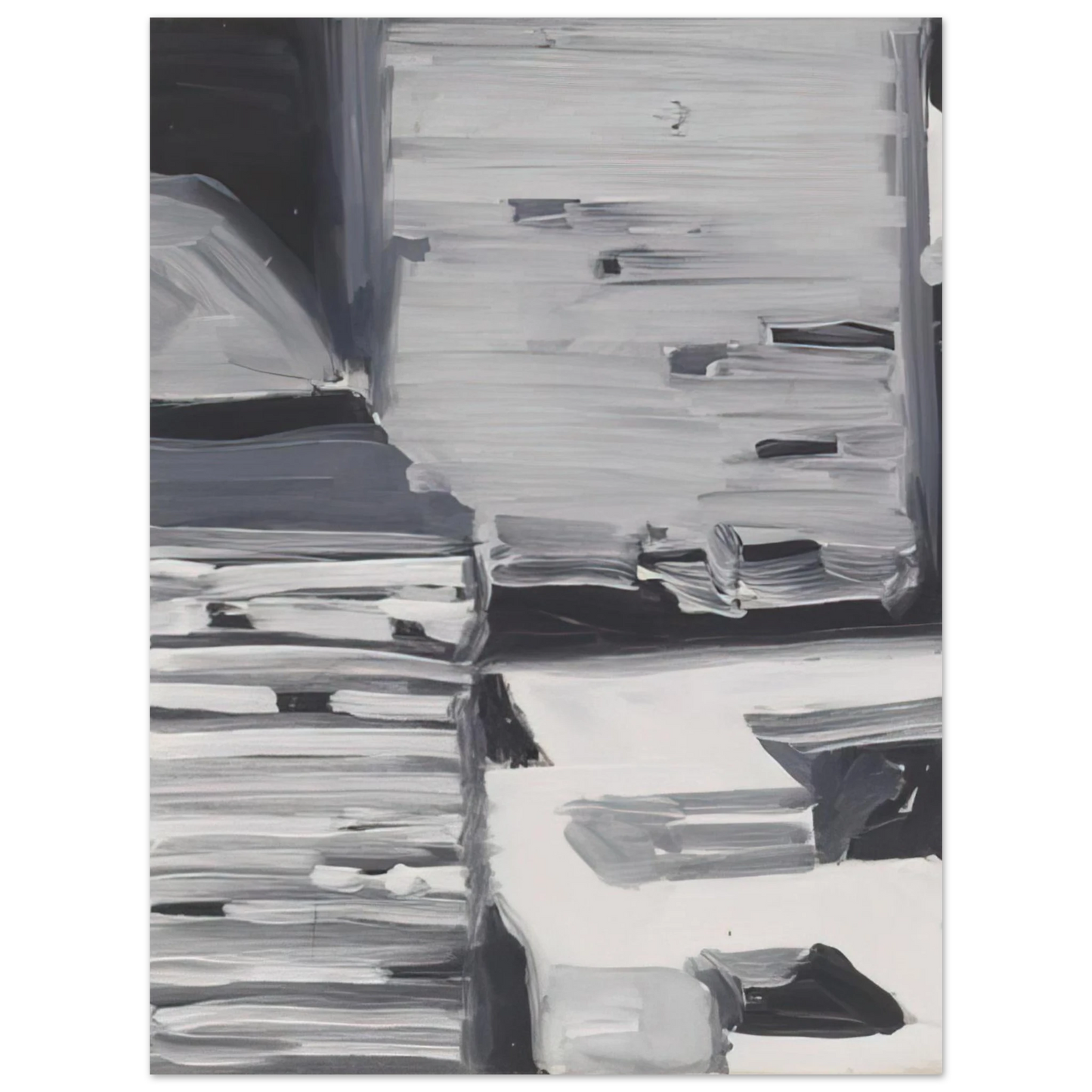 Gerhard Richter - TOWNSCAPE 1968 4 75x100 cm / 30x40inches Fine Art Poster