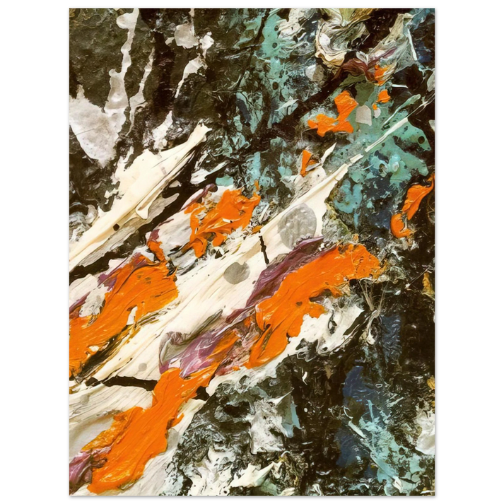 Jackson Pollock - FULL FATHOM FIVE 75x100 cm / 30x40inches Fine Art Poster