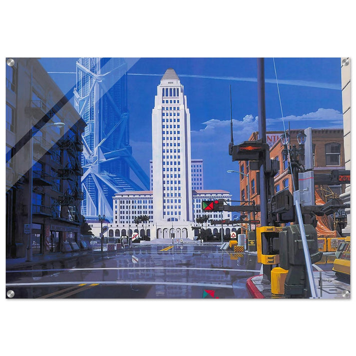 Syd Mead - Syd Mead Acrylic Print - 70x100 cm / 28x40″ inches