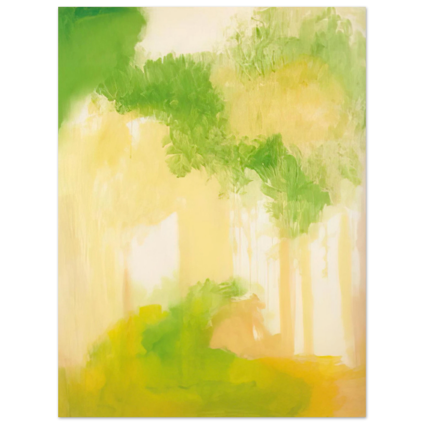 Esteban Vicente - UNTITLED 2000 75x100 cm / 30x40inches Fine Art Poster