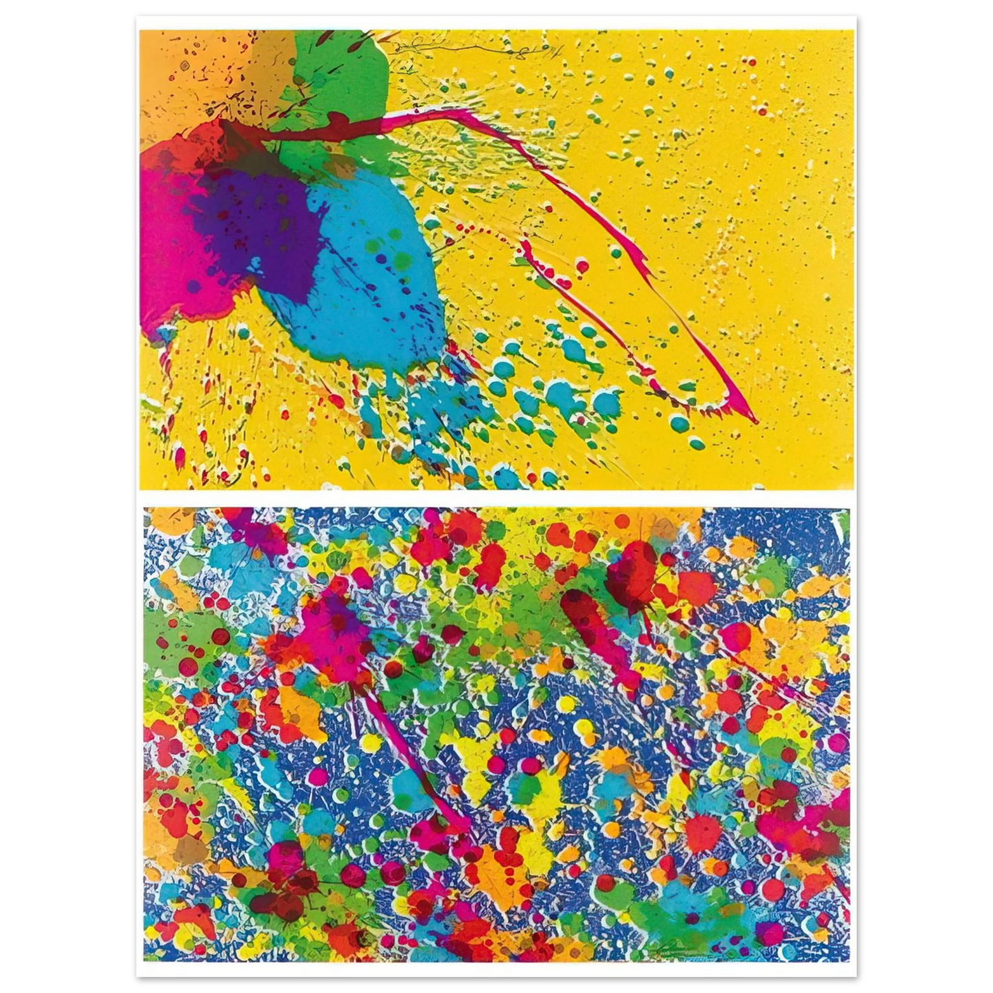Walasse Ting - Morning Series - 1974 75x100 cm / 30x40inches Fine Art Poster