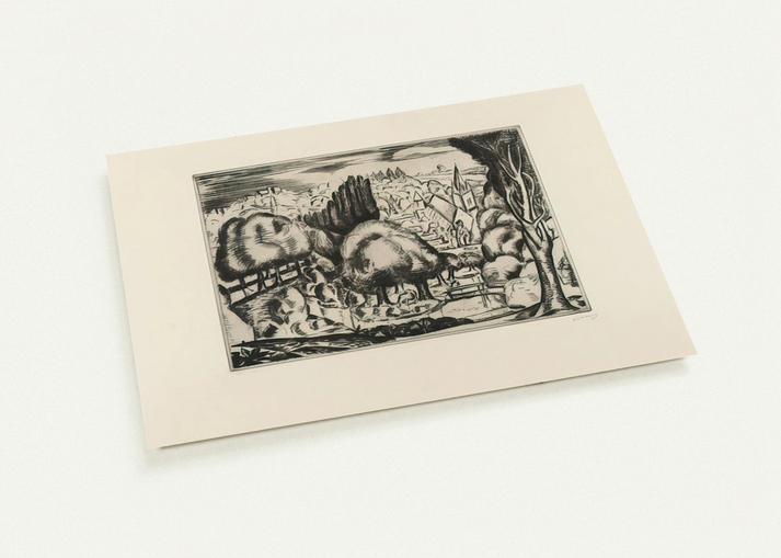 LANDSCAPE 1907 2 By Andre Derain Pack of 10 Post Cards | Andre Derain Post Cards | A6 (10.5 x 14.8 cm) - 4.1 x 5.8 inches