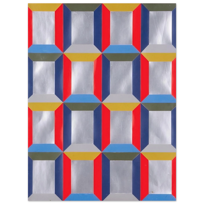 Miriam Schapiro - St. Marks 16 Frames - 1967 75x100 cm / 30x40inches Fine Art Poster