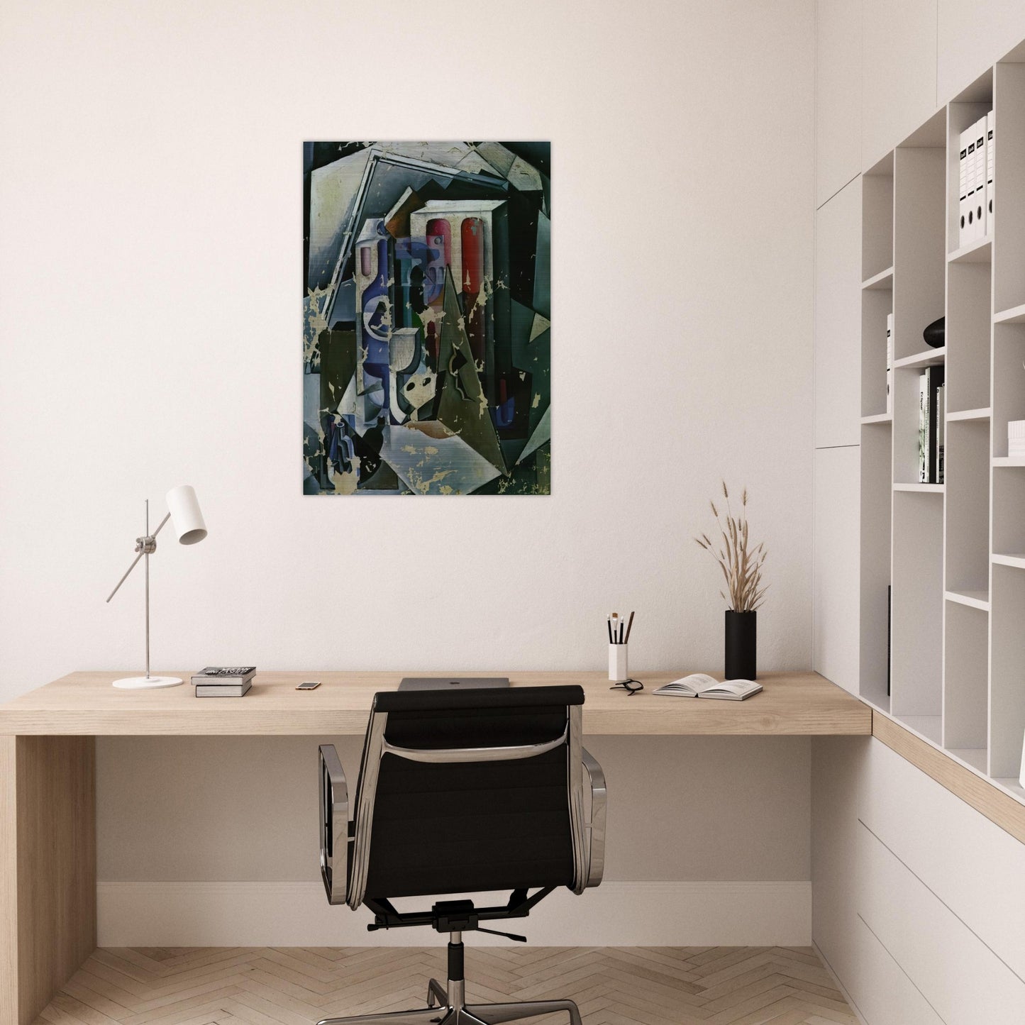 STILL LIFE 8 - Salvador Dali Brushed Aluminum Print - 70x100 cm / 28x40 inches | Salvador Dali Aluminum Print | Salvador Dali Prints