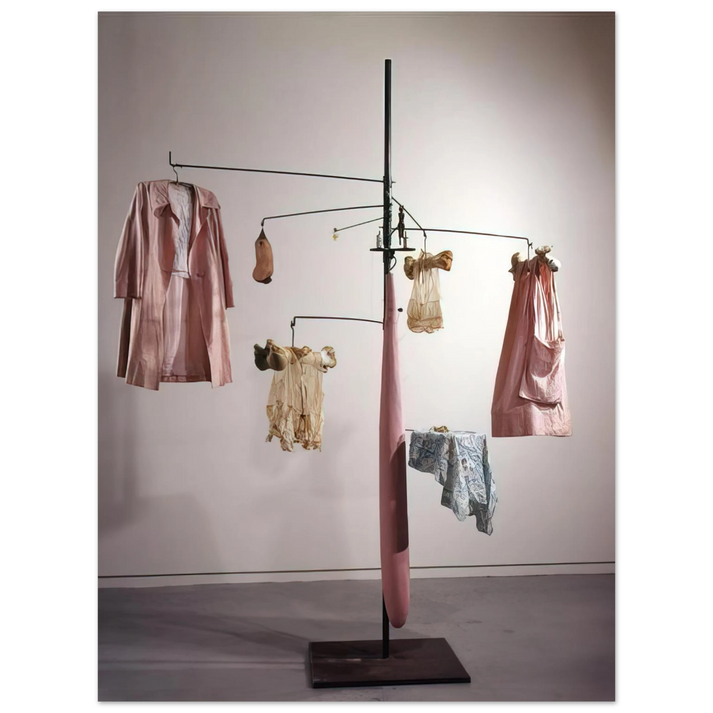 Louise Bourgeois - PINK DAYS AND BLUE DAYS 1997 75x100 cm / 30x40inches Fine Art Poster