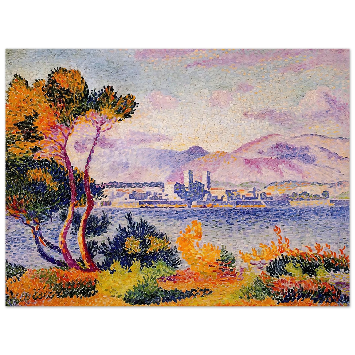 Henri-Edmond Cross - Antibes, Afternoon 75x100 cm / 30x40inches Fine Art Poster