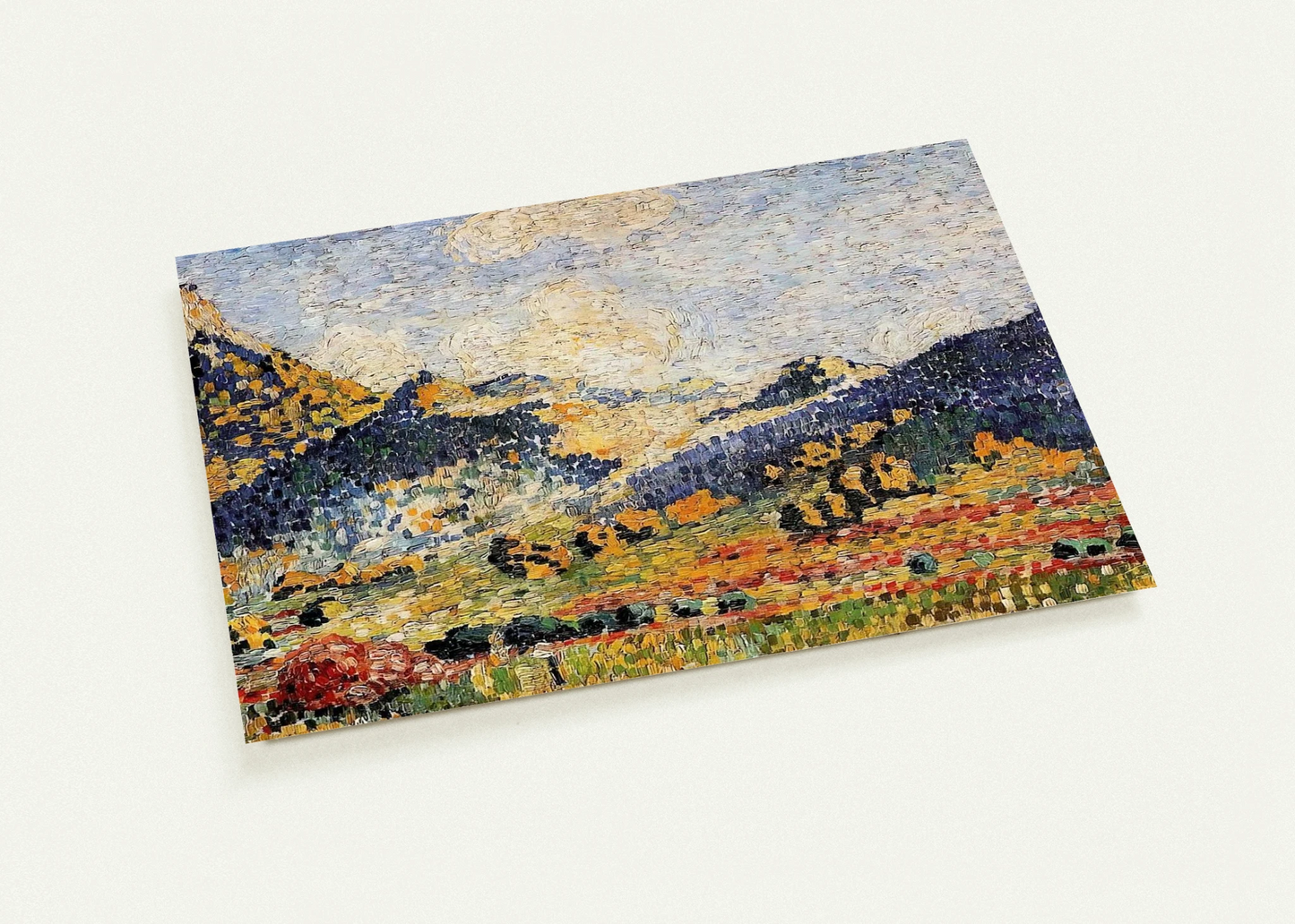 Les Petits, Montagnes Mauresques By Henri-Edmond Cross Pack of 10 Post Cards | Henri-Edmond Cross Post Cards | A6 (10.5 x 14.8 cm) - 4.1 x 5.8 inches
