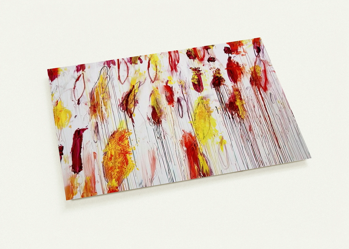 Lepanto, Part IV By Cy Twombly Pack of 10 Post Cards | Cy Twombly Post Cards | A6 (10.5 x 14.8 cm) - 4.1 x 5.8 inches