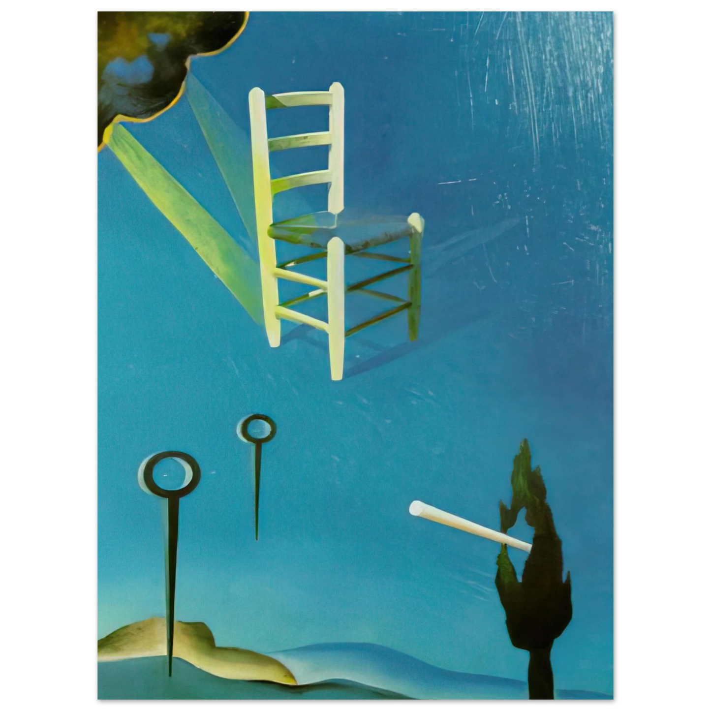 Salvador Dali - THE CHAIR 1 75x100 cm / 30x40inches Fine Art Poster