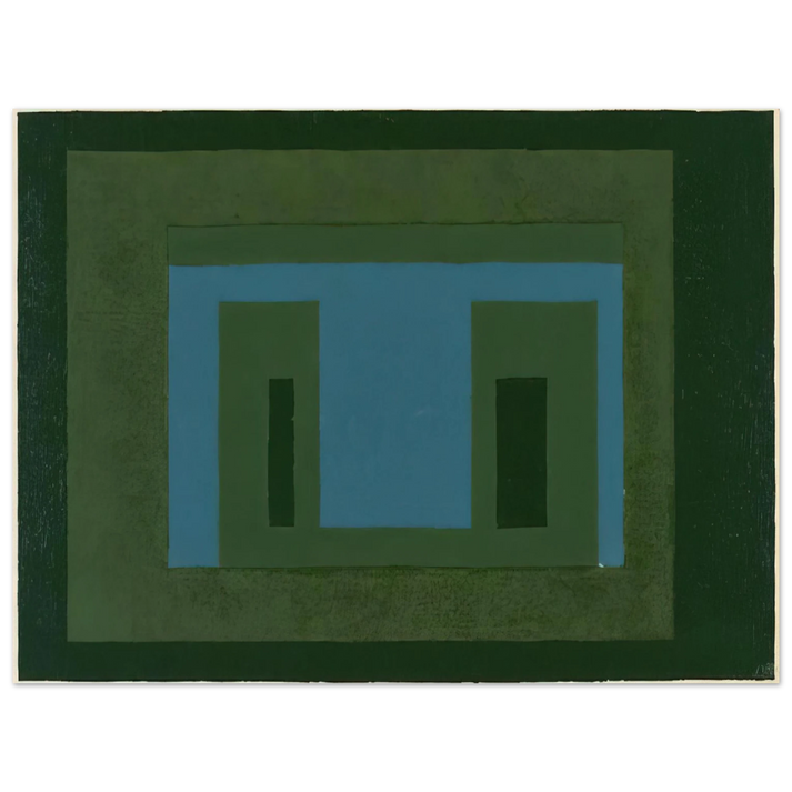 Josef Albers - VARIANT ADOBE 1962 75x100 cm / 30x40inches Fine Art Poster