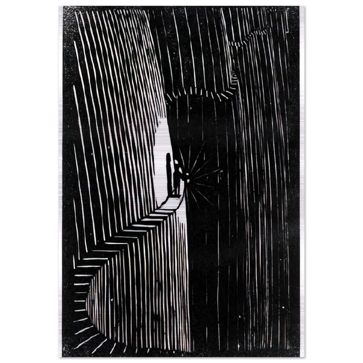 ESCHER (7) - MC Escher Brushed Aluminum Print - 70x100 cm / 28x40 inches | MC Escher Aluminum Print | MC Escher Prints