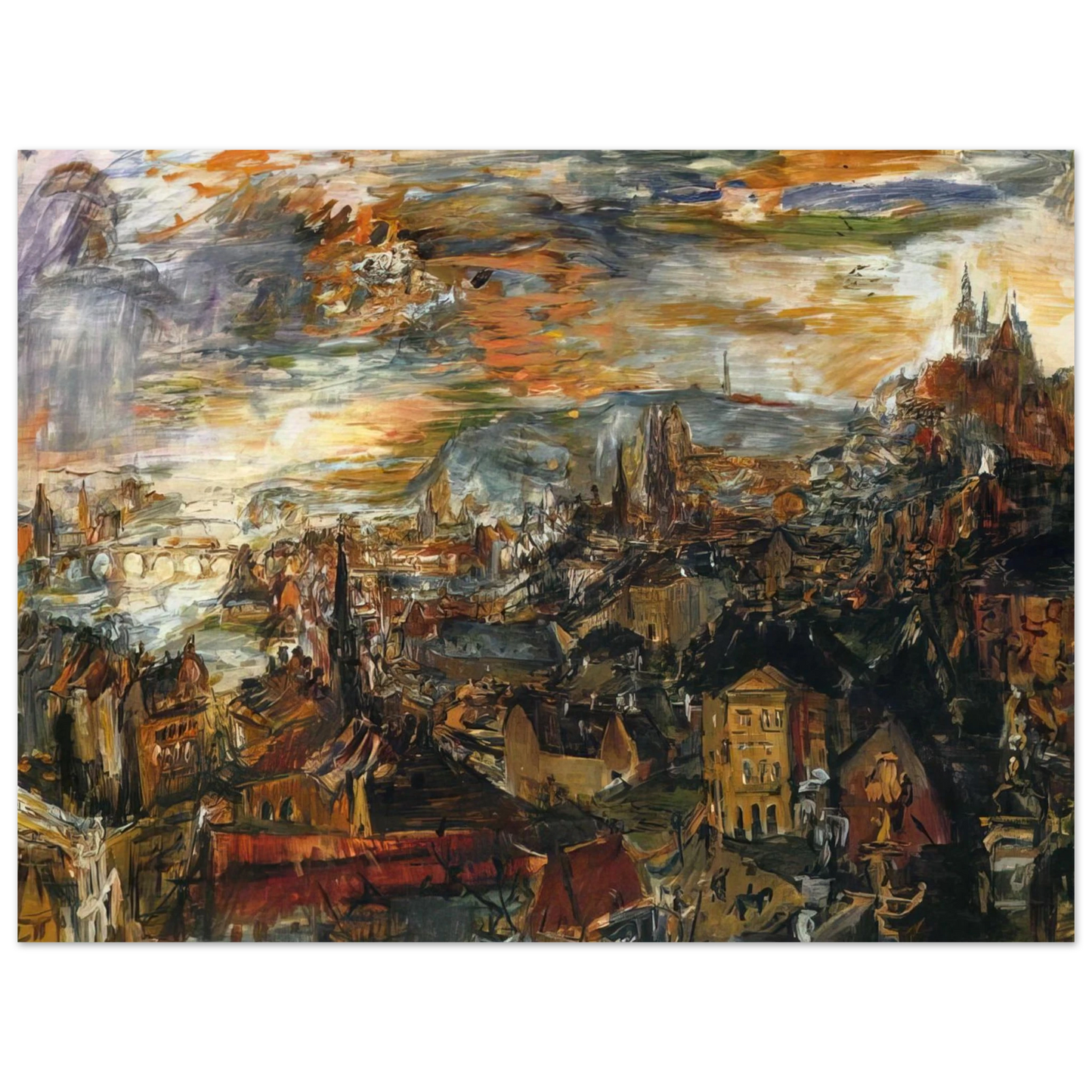 OSKAR KOKOSCHKA - NOT_DETECTED_235890 75x100 cm / 30x40inches Fine Art Poster