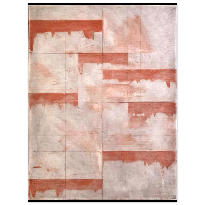 Brice Marden - Red Window Study - Abstract Expressionism 75x100 cm / 30x40inches Fine Art Poster