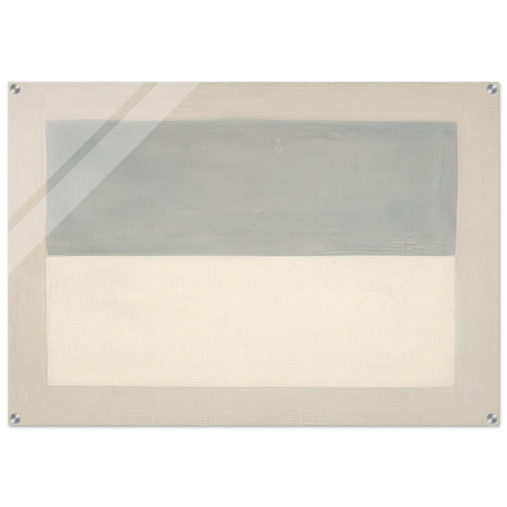 Rain Study - Agnes Martin Acrylic Print - 70x100 cm / 28x40″ inches