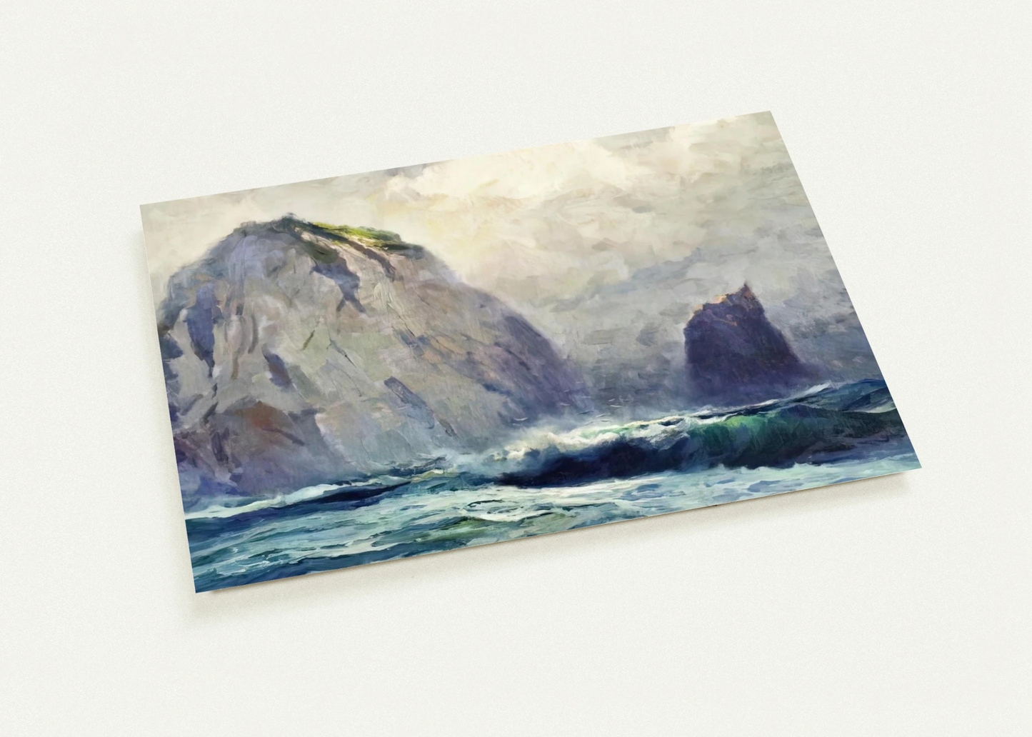 Cape St. Elias - 1928 By Sydney Laurence Pack of 10 Post Cards | Sydney Laurence Post Cards | A6 (10.5 x 14.8 cm) - 4.1 x 5.8 inches