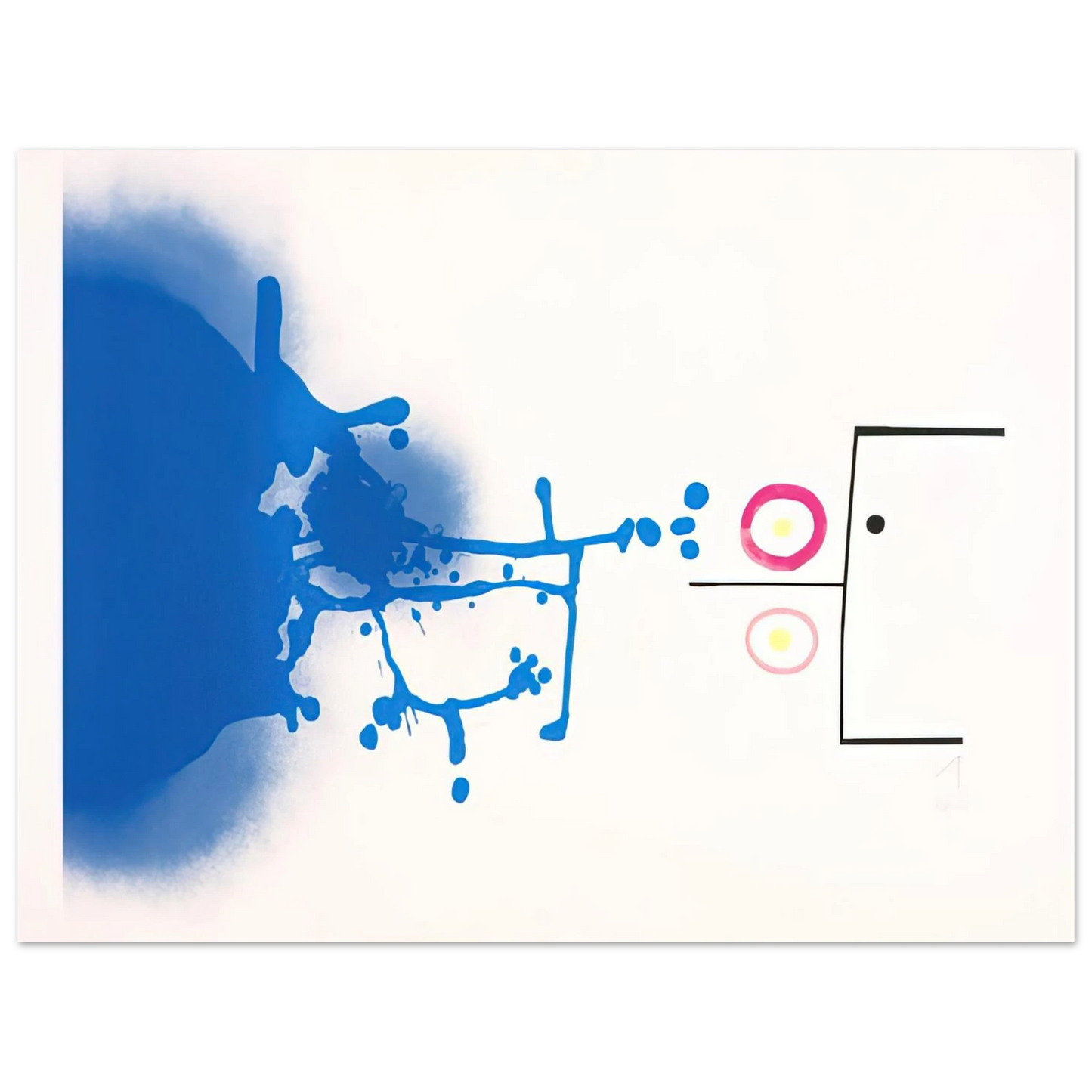 Victor Pasmore - Sun and Sky - 1979 75x100 cm / 30x40inches Fine Art Poster